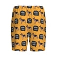 thumbnail image 2 of Lsque German Shepherd Woof Mens Sleep Pajama Shorts,Short Pajama Pants, Cotton Ultra-Soft Knit-Small, 2 of 9