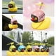 thumbnail image 1 of Adorno de coche de juguete de pato, decoraciones para salpicadero de coche de pato amarillo con casco de hélice para adultos y niños, 1 of 9