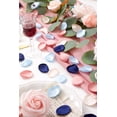 thumbnail image 4 of Serwalin, 300 unidades, pétalos de rosa de seda, mezcla de colores rosa y azul marino, 4 of 9