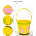 thumbnail image 4 of Easter Eggs Basket for Kids Felt Bunny Easter Baskets, Cute Animals for Easter Egg Hunt Party Gifts Toy Storage Bucket Party Favors, 4 of 5