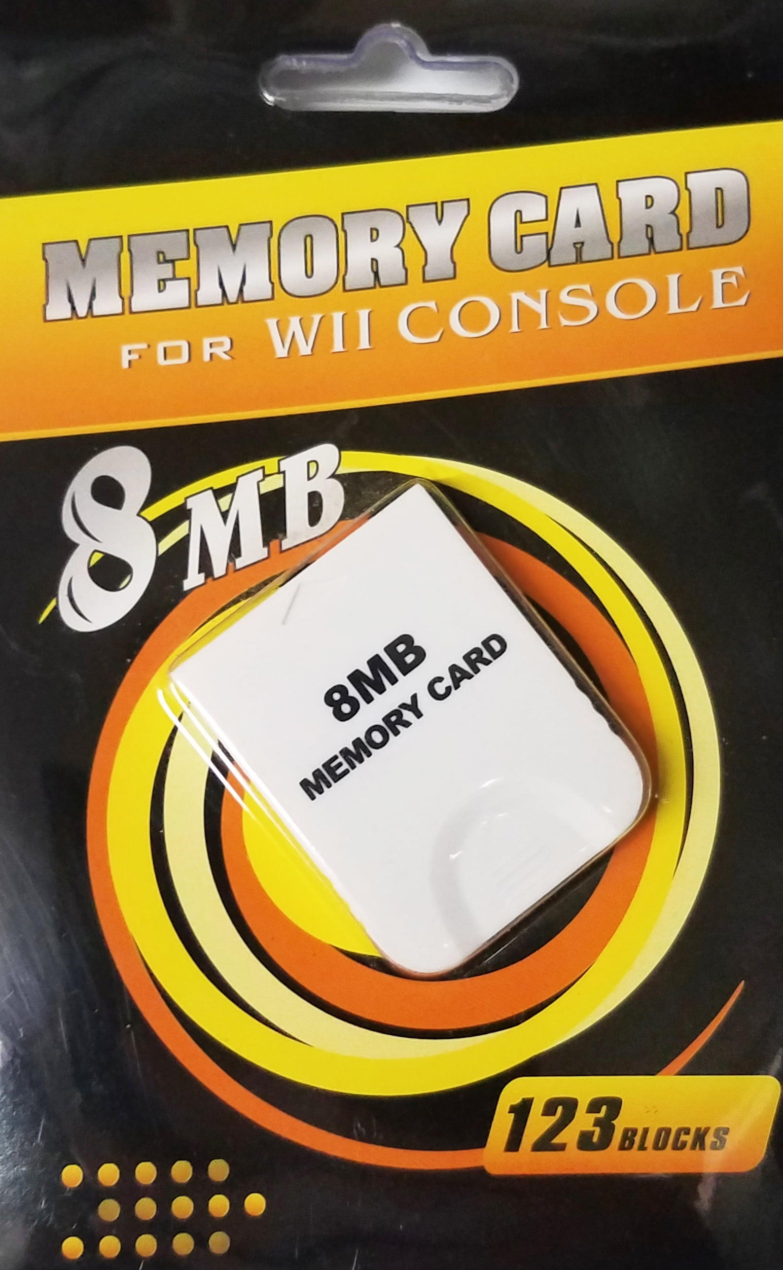 8 mb nintendo wii or gamecube memory card