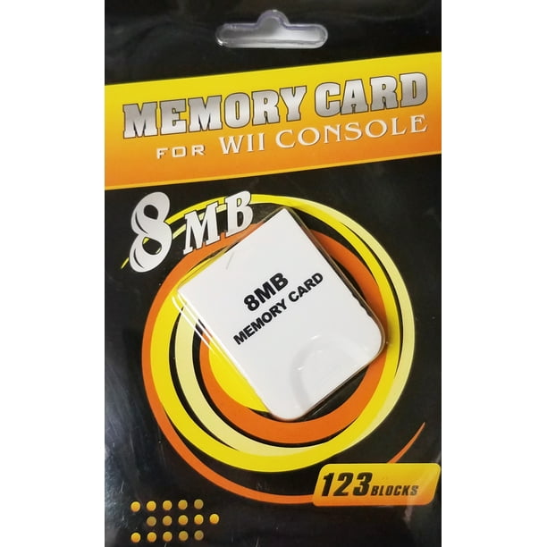 8 mb nintendo wii or gamecube memory card