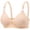 Beige, variant on 2PC T Shirt Bra Full Cup Hot off The Shelf Balconette Bra,Black,44