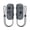 Gray, variant on Supports NFC and Ring Fit Adventure Switch Wireless Controllers with Hand Strap Replacement Wireless Gamepad Joy-con Dual Vibration (Blue&Yellow)