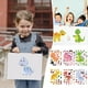 thumbnail image 2 of 12 hojas de pegatinas de Pascua para manualidades infantiles: haz un conejito, un huevo, un pollito, un gnomo, una oveja, juegos, rellenos, regalos, actividades, recuerdos para fiestas, suministros, 2 of 8