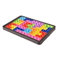 thumbnail image 4 of Juego de mesa de rompecabezas de empuje, juego de bloques de construcción de rompecabezas, bloques Fidget, juguetes, juego de bloques de construcción de burbujas de empuje, estándares líderes en la industria, 4 of 7