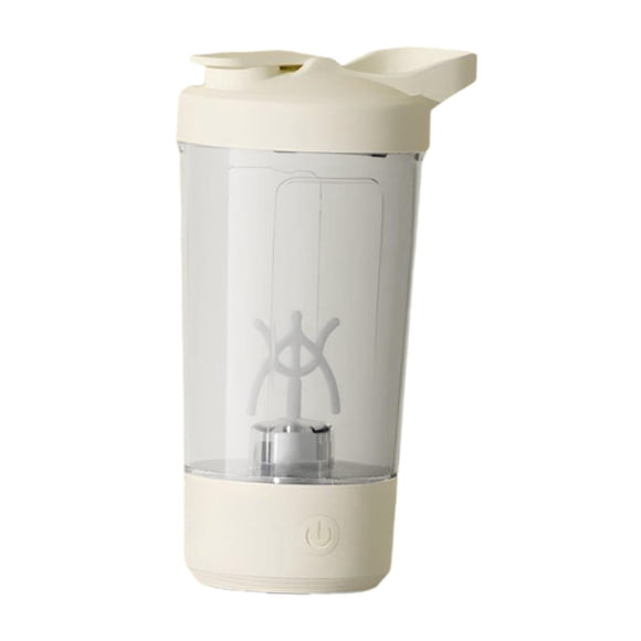 Botella mezcladora eléctrica de proteínas de 12 /450 ml, portátil, con agitación automática, para oficina, gimnasio, casa y viajes.