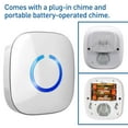 thumbnail image 2 of SadoTech Wireless Doorbell Kit - 1000-Foot Range - Model CXR (White CXRi), 2 of 8