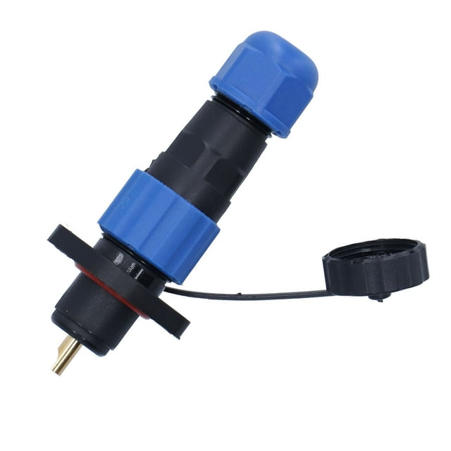 Conector de brida de aviación, enchufe impermeable IP68, conector de alimentación impermeable, enchufe de aviación meticulosamente diseñado