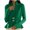 Green-05, variant on Perfectbot Womens Cardigan Sweaters Button Down Deep V Neck Tops Fashion Long Sleeves Fall Shirts