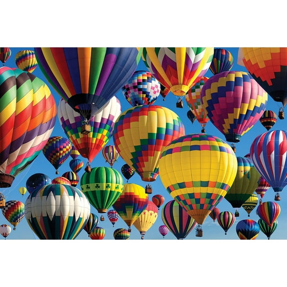 Tomax 500 Piece Hot Air Ballooning Large Piece World Landmark Interlocking Jigsaw Puzzle