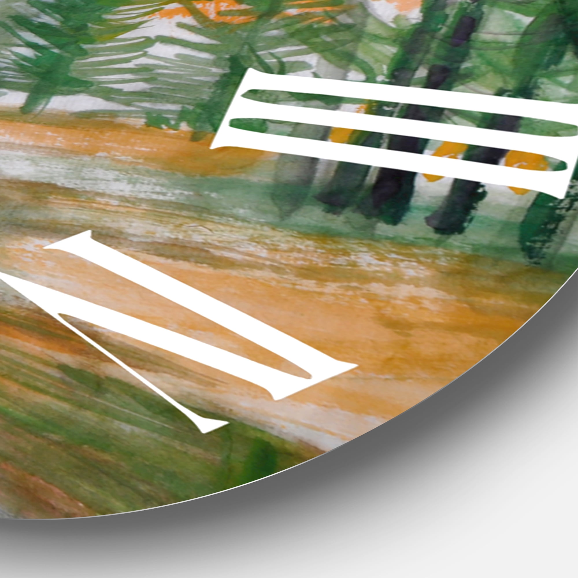 Designart 1 in Quartz Wall Clock