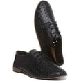 thumbnail image 5 of JUSTINREESS Alexandra Women's Woven Lace Up Soft Shoes In Black Size 5, 5 of 6