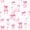 Pink C, variant on Manfei Girls Cartoon Bowknot Personalized Initial K Bed Sheets 4pcs,Geometric Stripes King Sheets for Kids Teens,Lightweight Room Decor