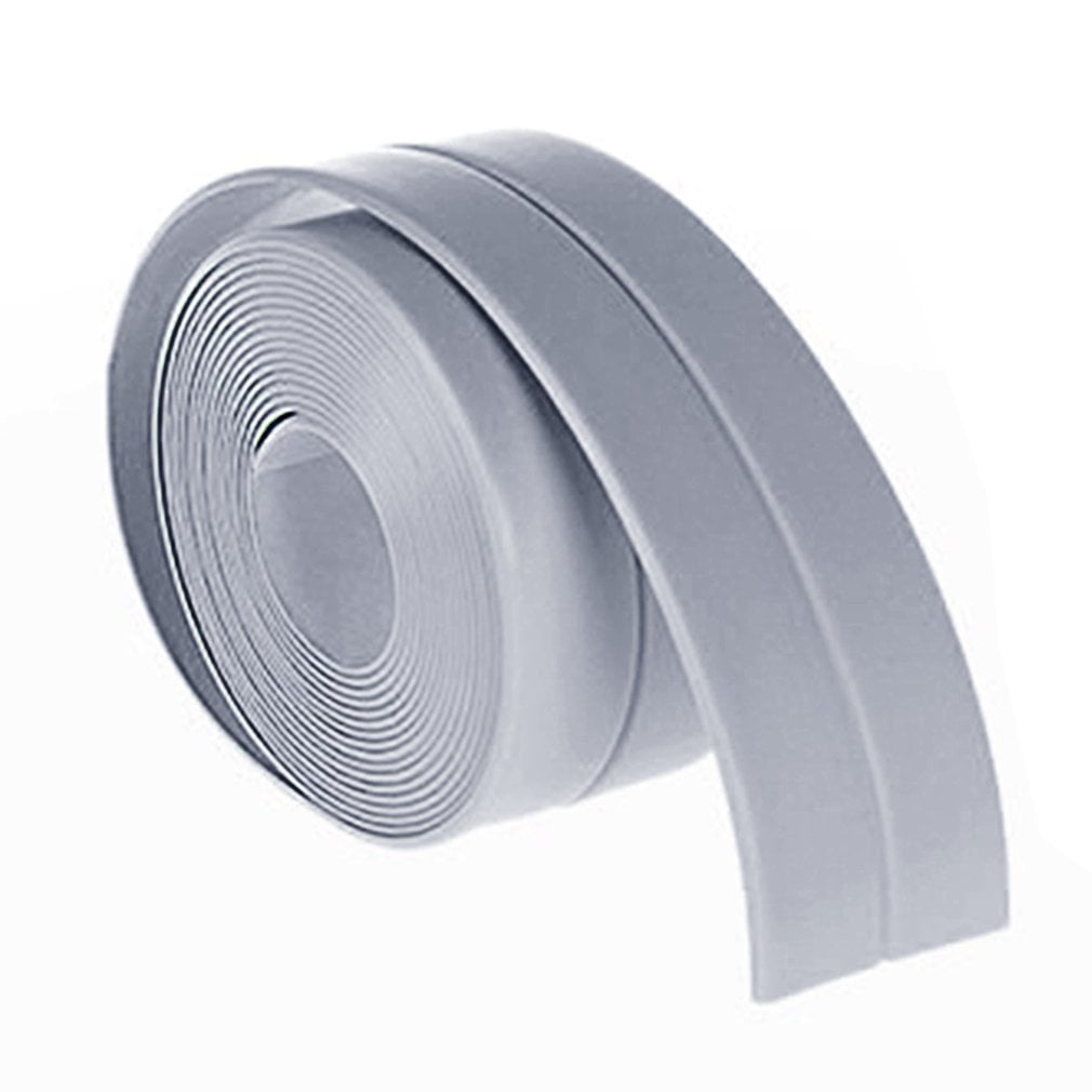 38mm*3.2M Waterproof Home Kitchen Bathroom Bathtub Wall Sealing Tape Strips Mildew Resistant Self Adhesive Tape for Sink Basin 