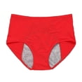 thumbnail image 2 of (4TG Rouge) sous-Vêtements Étanches pour Femmes Incontinence, Pantalons de Protection contre les Fuites, 2 of 4