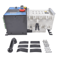 thumbnail image 4 of NEWZQ Industrial Automatic Transfer Switch 4P 100A 110V / 220V White and Black Metal Plastic 1 Pc, 4 of 9