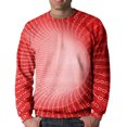thumbnail image 1 of Pompotops Hommes Décontracté Col Rond Manches Longues Pull Imprimé 3D Chandails en Molleton Blouse en Solde, 1 of 4