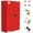 Dressers | Red 45 Gal, variant on 45 Gallon Flammable Safety Cabinet, 43" x 18" x 65"Fireproof Chemical Storage Cabinet with Double-Wall Steel, Adjustable Shelves, Locking Manual-Close Doors for Lab Garage Warehouse - Blue