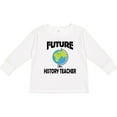 thumbnail image 3 of Inktastic Future History Teacher Boys or Girls Long Sleeve Toddler T-Shirt, 3 of 5