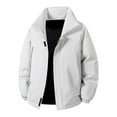 thumbnail image 1 of Mens Jackets,Casual Solid Color Outdoor Climb Sport Run Pocket Zipper Long Sleeved,Jackets for Men, 1 of 6