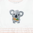 thumbnail image 4 of Inktastic Cute Koala Bear Girls Baby Dress, 4 of 5