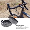 thumbnail image 4 of 1 par de tapones finales para manillar de bicicleta de montaña y carretera, cinta antideslizante de absorción de impactos (blanco), 4 of 10