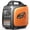 Black and Orange, variant on Efurden 2500-Watt Portable Inverter Generator Gas Powered, EPA Compliant, Parallel Capability, CO Shutdown, Low Noise for Camping and Home Use