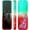 Green/Red, variant on Nagebee Case for Apple TV 4K Remote, Apple TV 4th Gen, Glitter Liquid Waterfall Floating Sparkle Bling Diamond Shockproof Cover (Pink/Aqua)