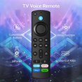 thumbnail image 4 of czcpp-yalanle 3rd Gen Pro Replacement Voice Remote TV Controls Fit for Fire Smart TVs Stick, TV Cube, TV Stick 4K Max, TV Stick 4K, TV Stick Lite, for All Insignia/Pioneer Smart TVs, 4 of 4