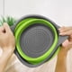 thumbnail image 4 of Colador plegable, juego de 2 coladores plegables, colador de cocina que ahorra espacio, colador plegable de silicona de grado alimenticio, 4 of 5
