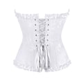 thumbnail image 3 of Grebrafan Bustier Corset Renaissance pour Femmes White XS, 3 of 5