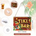 thumbnail image 2 of Letrero Tiki Bar Blulu Hawaiian Luau Party con luces LED, 30 x 23 cm, 2 of 6