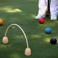 thumbnail image 4 of Croquet Set, 5pcs Soft Croquet Game Wickets, 7.08x5.9in Croquet Sticks Rope, Croquet Wickets for Family Game, 4 of 5