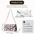 thumbnail image 7 of Xixirimido Women Clutch Bag Elegant PU Leather Evening Bags Envelope Handbags Clutch Purse with Detachable Chain for Party Wedding Prom, Pink Leopard, 7 of 7