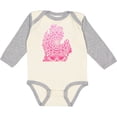 thumbnail image 3 of Inktastic Michigan Silhouette Mandala Boys or Girls Long Sleeve Baby Bodysuit, 3 of 5