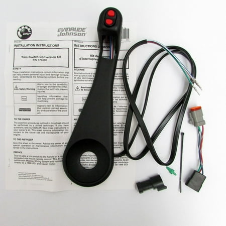 Conversion Bellhousing - johnson/evinrude/omc new remote control trim switch conversion 0176530, 176530