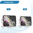 thumbnail image 4 of FORMRS 13-13.3 inch Laptop Sleeve Case Soft Carrying Quilted Computer Bag Cover, Colorful White, 4 of 7
