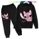 thumbnail image 3 of Conjunto de sudadera con capucha de punto para niñas, ropa navideña para niños, traje informal para niños, sudadera con capucha y pantalones, 2 piezas, primavera y otoño, 2024, 3 of 5