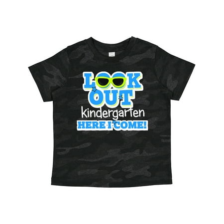 

Inktastic Look out Kindergarten Here I Come Gift Toddler Boy Girl T-Shirt