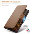 thumbnail image 4 of CaseMe Funda de Cuero para Samsung Galaxy S24+ 5G con Bloqueo RFID, para Samsung Galaxy S24+ Funda para Mujer y Hombre, Tarjetero con Cierre Magnético, Funda Tipo Folio para Samsung Galaxy S24+ 5G, 4 of 11