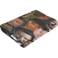 thumbnail image 6 of Hugh Jackman Soft and Comfortable Warm Fleece Blankets Beach Blanket Picnic Blankets Throw Blankets (50"x40"), 6 of 6