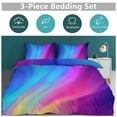 thumbnail image 5 of Color Vortex Tie Dyeing Bedding Sets Twin Duvet Cover 3 Piece Cute Bed Set for Boys Girls Kid, 5 of 6