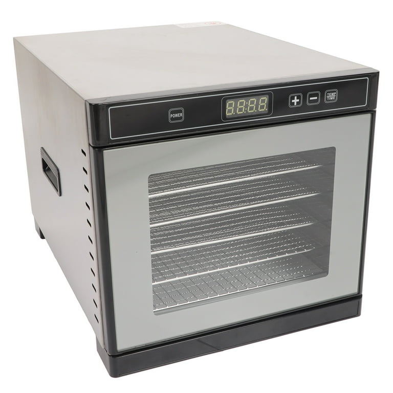 Stainless Steel Food Dehydrator for Food and Jerky 1500W 20 Layers Food Dryer with Digital Adjustabl Domccy