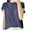C-Navy, variant on Wyobmus Womens T Shirts Crew Neck Short Sleeve Cotton Knitted Basic Tops Summer Solid Loose Fit Plain Cute Undershirts A-Black