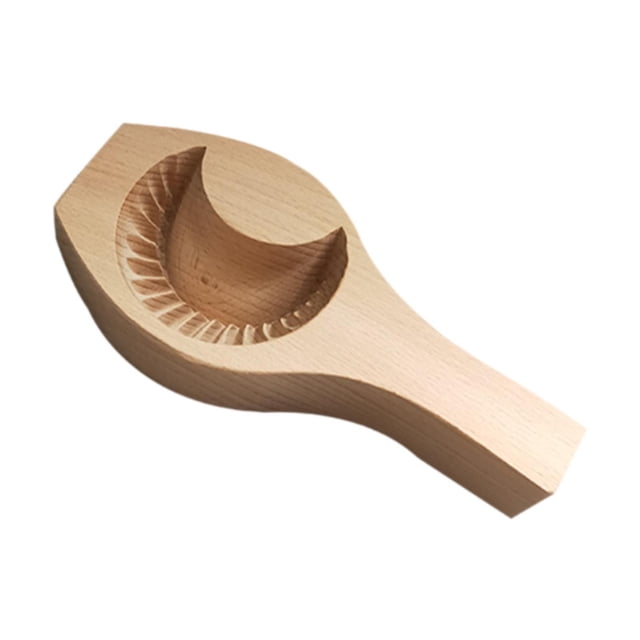 Molde de galletas Mamoul, de madera, para galletas, pasteles, prensa manual, herramienta para repostería de cocina, bricolaje Luna grande