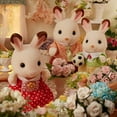 thumbnail image 2 of Calico Critters Chocolate Rabbit  Family, Set of 4 Collectible Doll Figures, 2 of 8