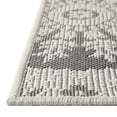 thumbnail image 7 of Unique Loom Outdoor Botanical Collection Area Rug - Medallion (2' 2" x 6' 1" Runner Gray/Silver), 7 of 7