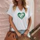 thumbnail image 5 of Tops Cortos para las Mujeres San Pablo's Día Impreso Cuello en V Envuelto Casual Top, Ligero para Todas las Estaciones Hogar Y Uso Diario, 5 of 8