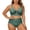 A1#-Army Green, variant on Women Plus Size Two Piece Set Swimwear Sleeveless Bikini Set Solid Color Camis Top Comfortable Fit Beachwear Hot Pink,4Xl